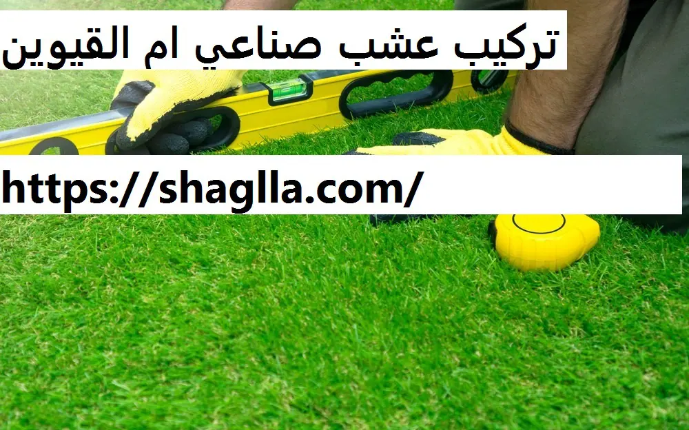 تركيب عشب صناعي ام القيوين